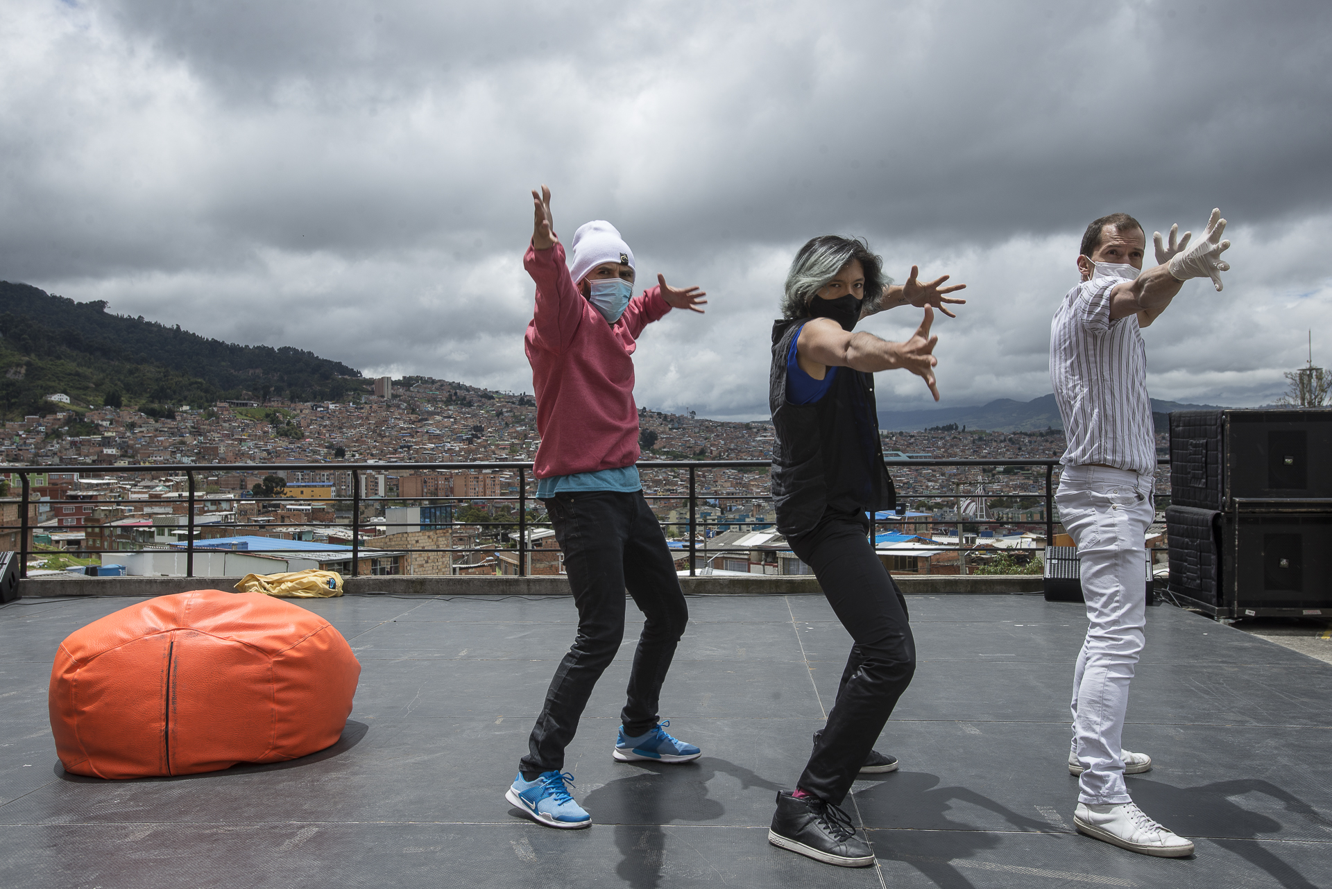 Festival Danza en la Ciudad - San Cristóbal, foto de Juan Santacruz