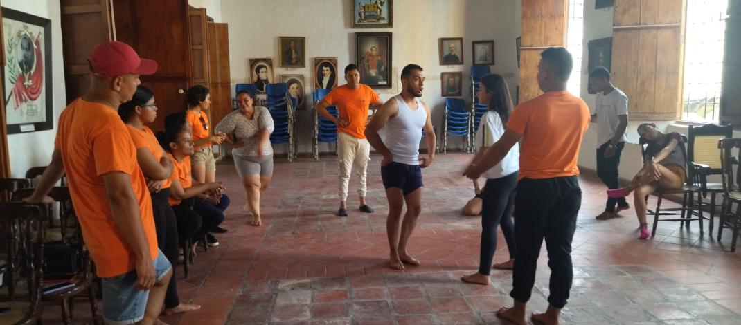 Taller en la casona de la danza