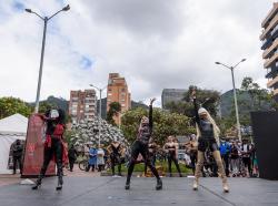 Obra The Wolf Experience, foro de Mathew Valbuena