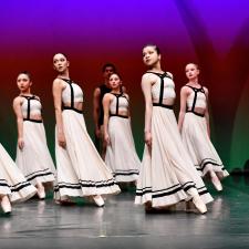 Bailarinas de ballet bailando