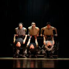 bailarines en escena