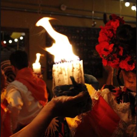 bailarines en escena