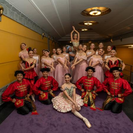 Bailarines de ballet