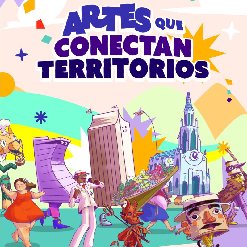 ilustración ciudad animada