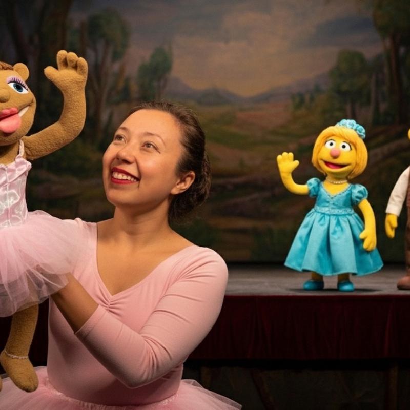 bailarines en escena