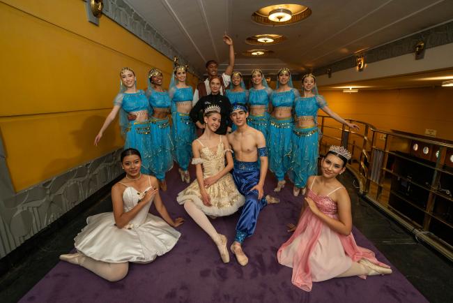 Bailarines de ballet