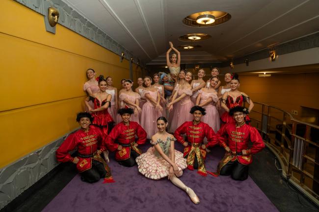 Bailarines de ballet